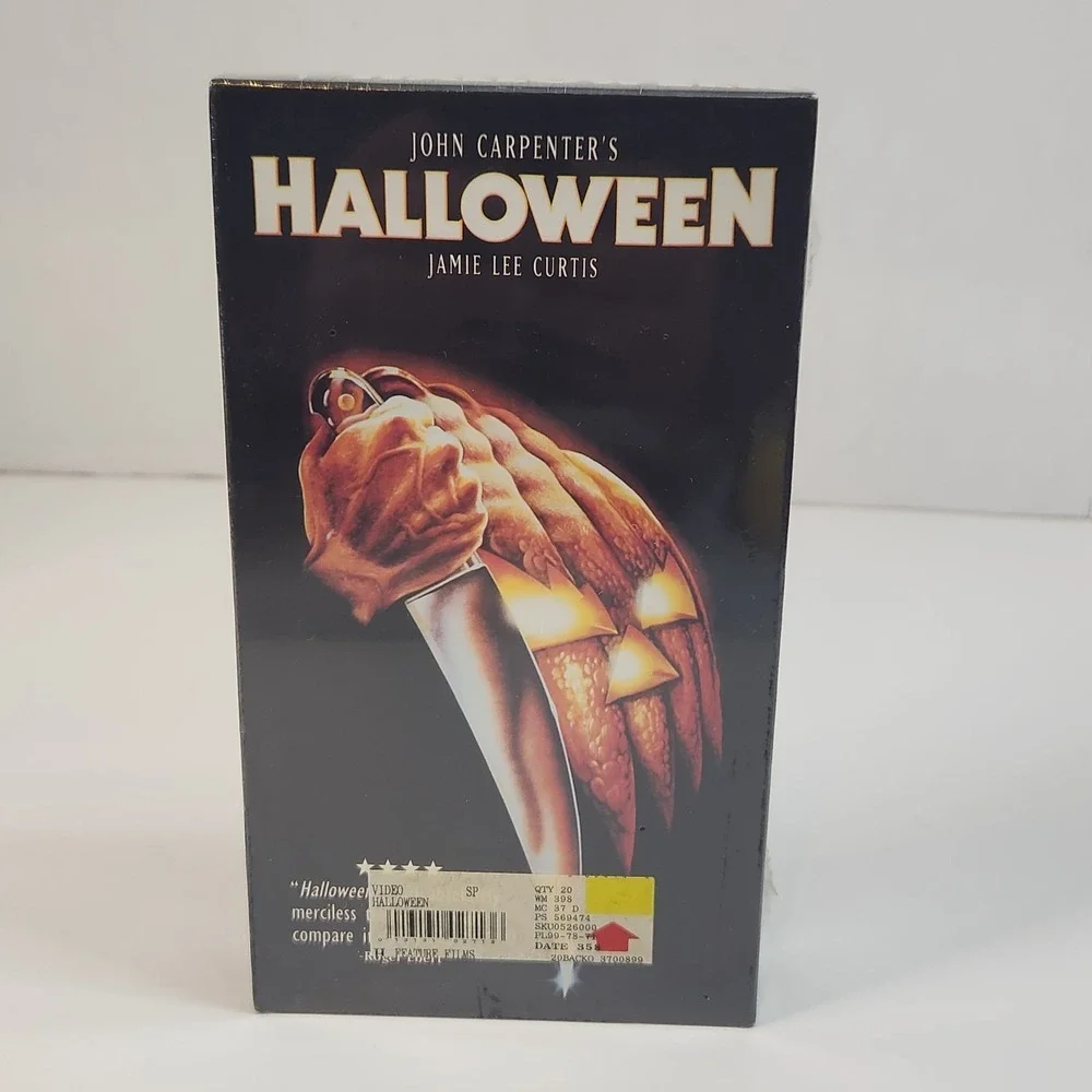 Halloween John Carpenter VHS Factory Sealed